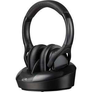 iLive IAHRF79B Wireless RF Headphones +‎ Dock and Transmitter